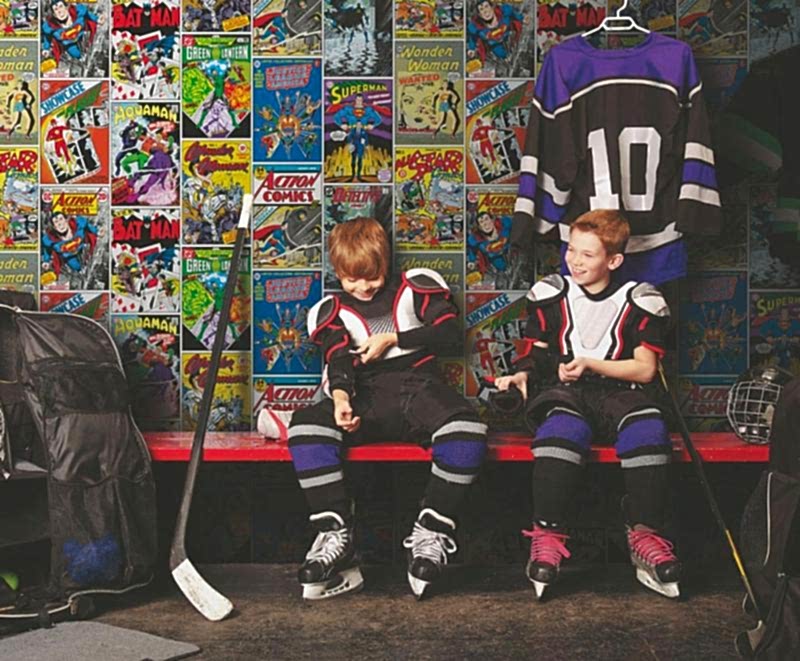 Adawall Adakids Duvar Kağıdı ÇizgiRoman