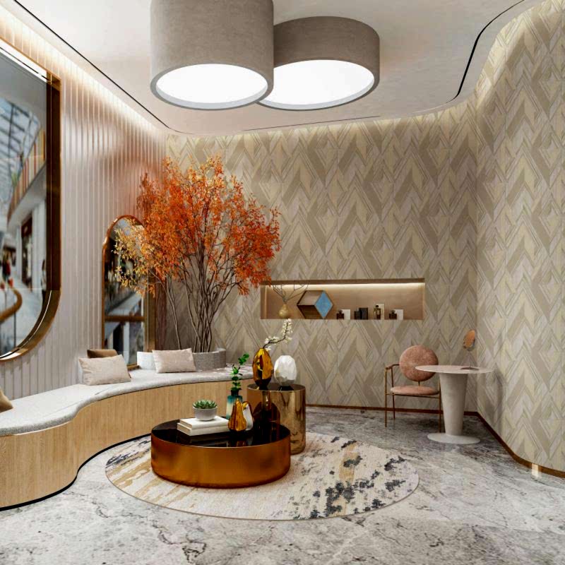 1205 Octagon Duvar Kağıdı – 10 m²