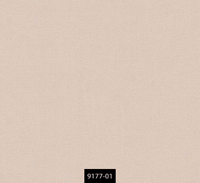 Valerian 9177-01 Pudra & Bej Tekstil Dokulu İthal Duvar